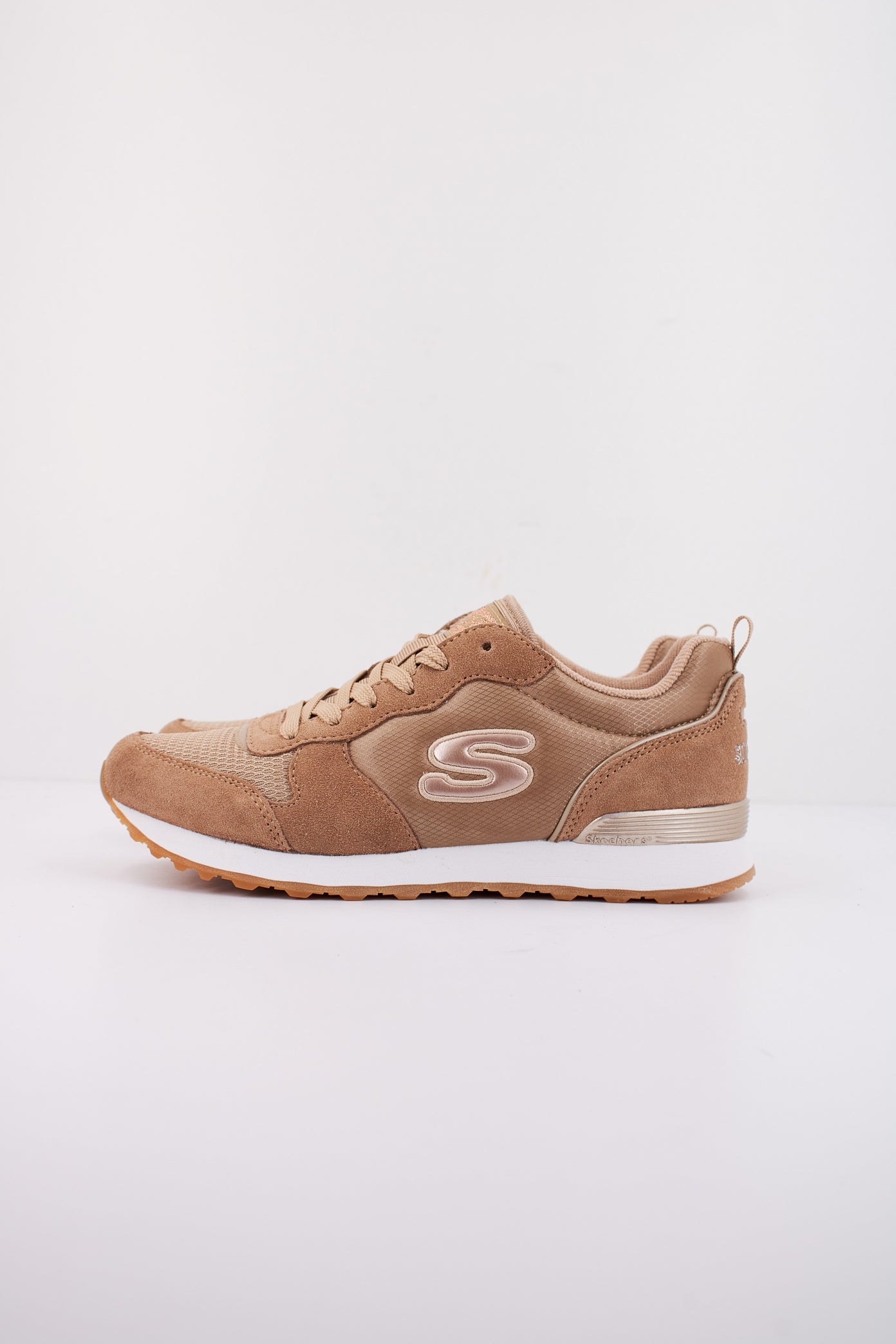 SKECHERS GOLDN GURL en color MARRON  (1)