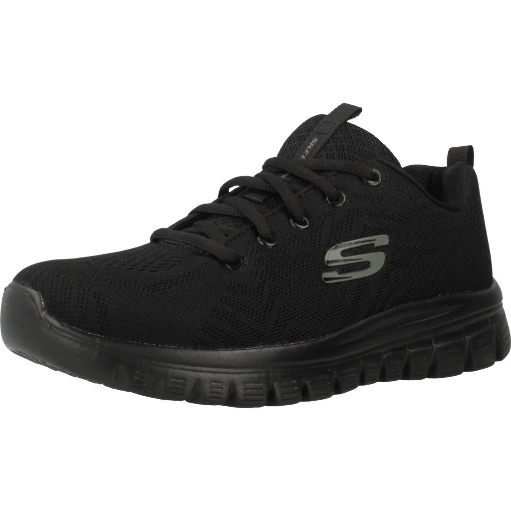 SKECHERS GRACEFUL GET CONNECTED en color NEGRO  (1)