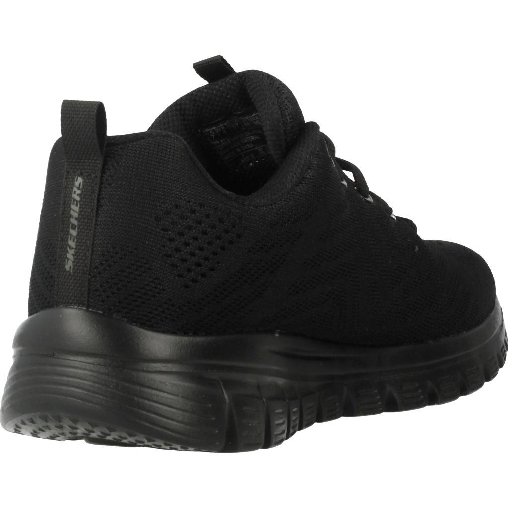 SKECHERS GRACEFUL GET CONNECTED en color NEGRO  (3)