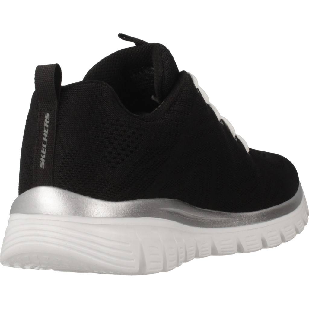 SKECHERS GRACEFUL GET CONNECTED en color NEGRO  (3)