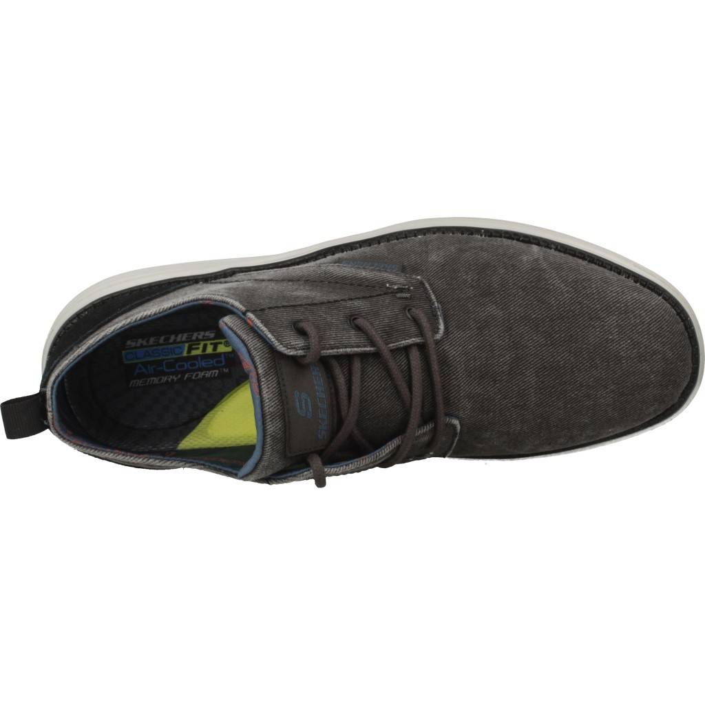 SKECHERS STATUS . PEXTON en color NEGRO  (8)