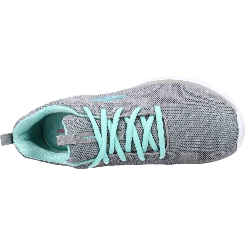 SKECHERS GRACEFUL TWISTED FORTUNE en color GRIS  (7)