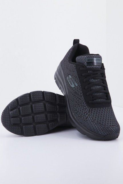 SKECHERS FASHION FIT-BOLD BOUNDARIES en color NEGRO  (3)