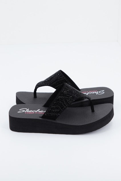 SKECHERS VINYASA - STONE CANDY en color NEGRO  (1)