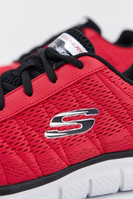 SKECHERS TRACK - MOULTON en color ROJO  (3)