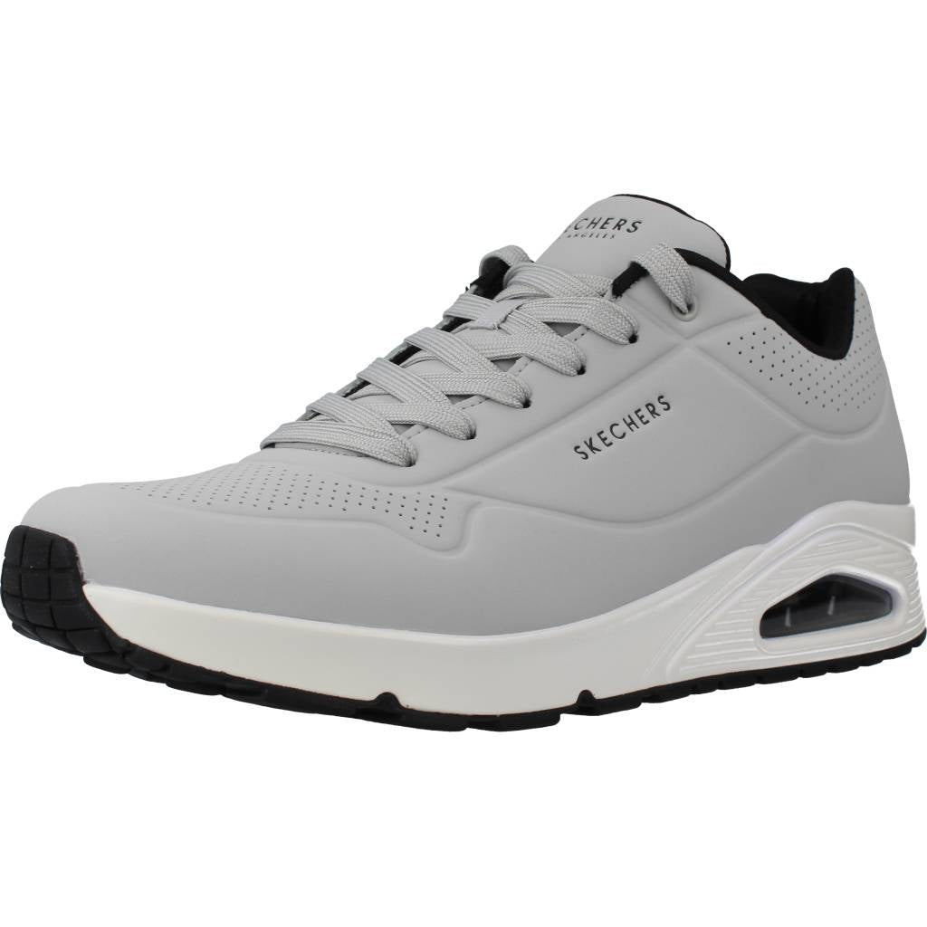 SKECHERS UNO STAND ON AIR en color GRIS  (1)