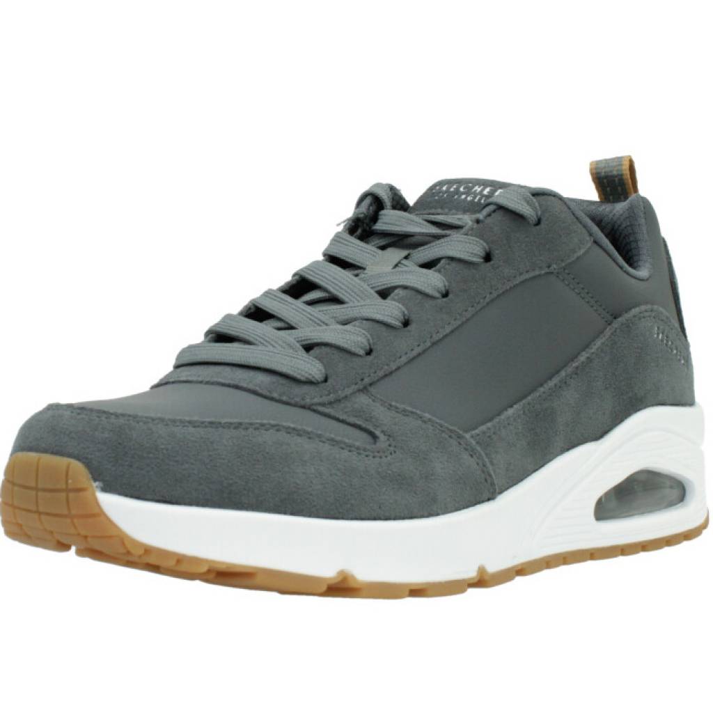 SKECHERS UNO - STACRE en color GRIS  (1)