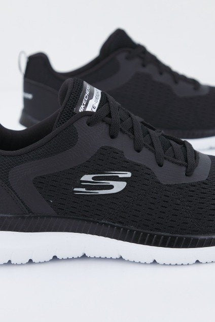 SKECHERS BOUNTIFUL QUICK PATH en color NEGRO  (4)