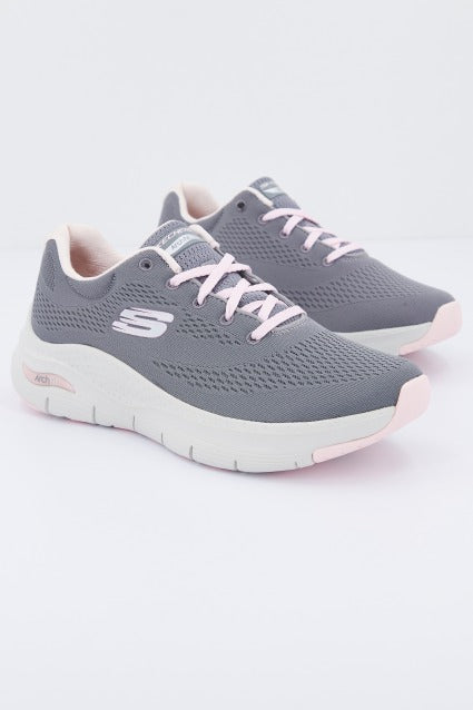 SKECHERS ARCH FIT - BIG APPEAL en color GRIS  (1)