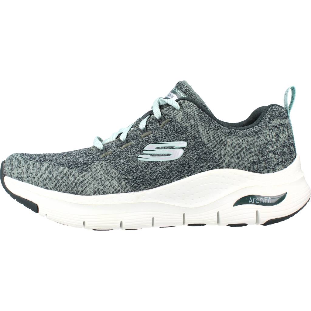 SKECHERS ARCH FIT COMFY WAVE en color VERDE  (2)