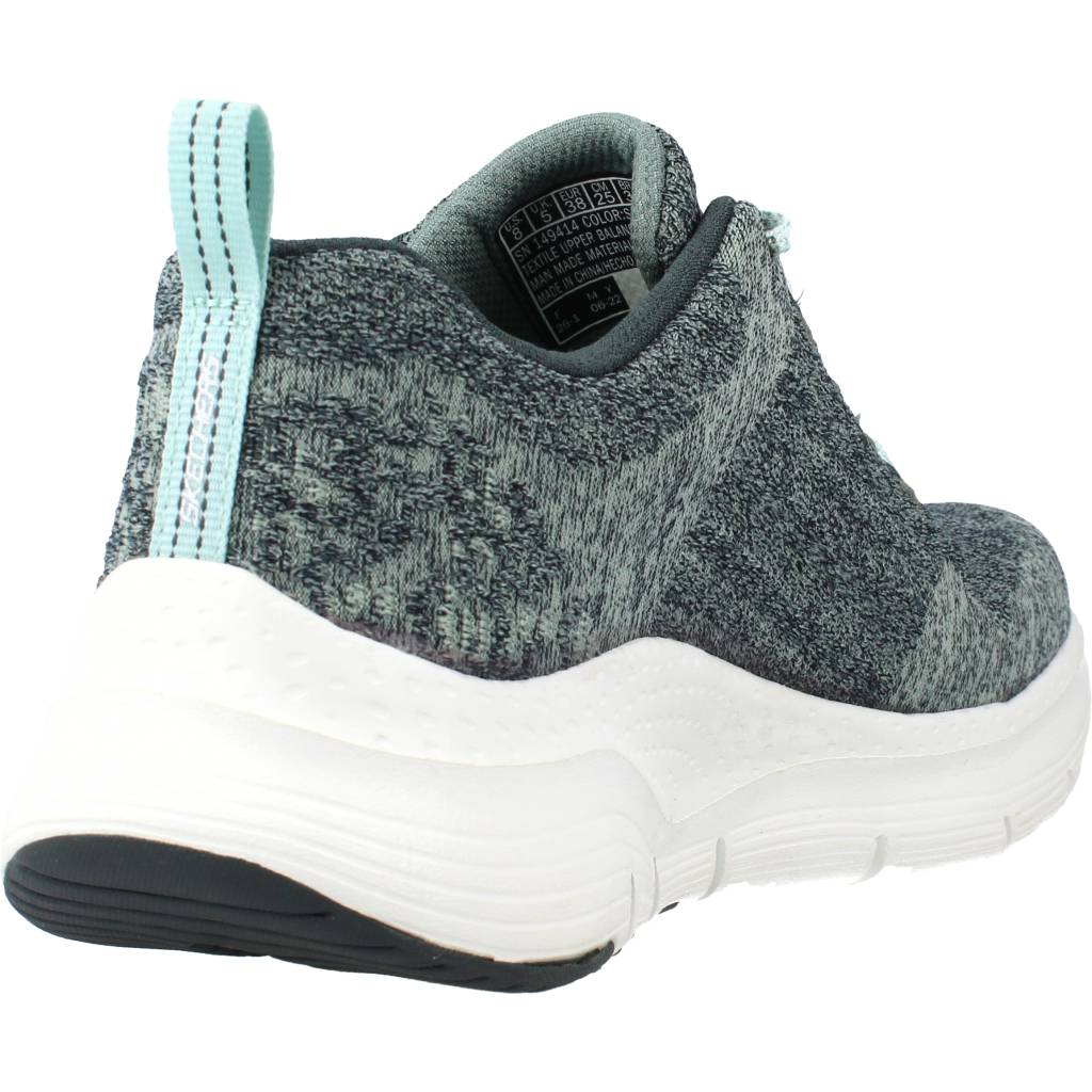 SKECHERS ARCH FIT COMFY WAVE en color VERDE  (3)