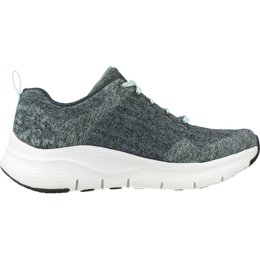 SKECHERS ARCH FIT COMFY WAVE en color VERDE  (4)