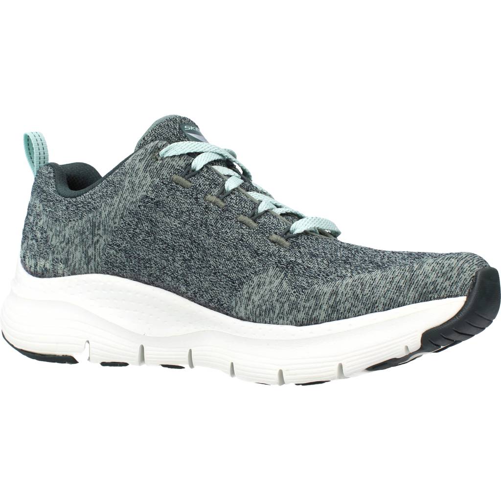 SKECHERS ARCH FIT COMFY WAVE en color VERDE  (5)