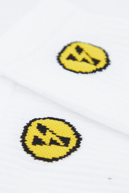 YELLOW PACK DE  THUNDER SOCKS en color BLANCO  (3)