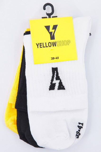 YELLOW PACK DE  THUNDER SOCKS en color MULTICOLOR  (2)