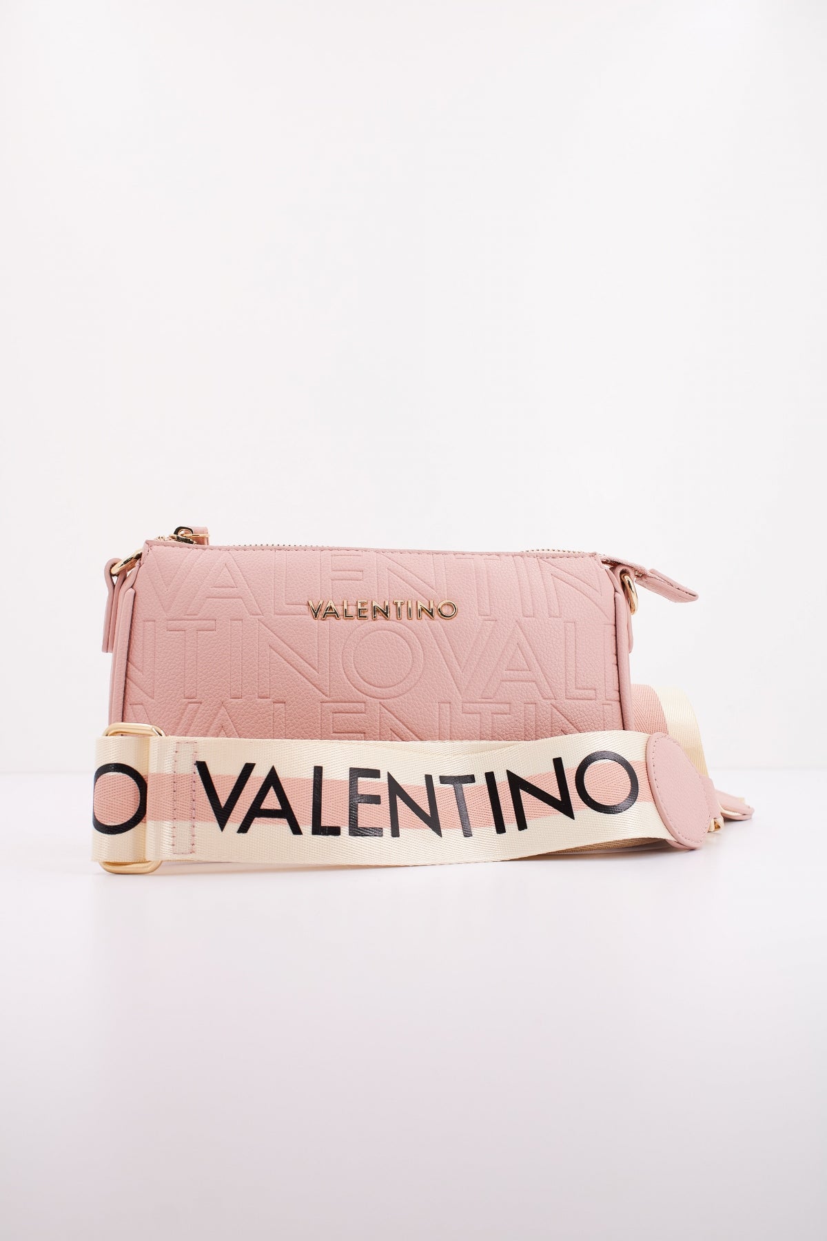 VALENTINO BAGS TRACOLLA PANSY en color NUDE  (4)