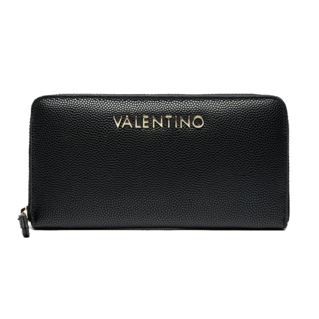 VALENTINO BAGS DIVINA WALLET en color NEGRO  (4)