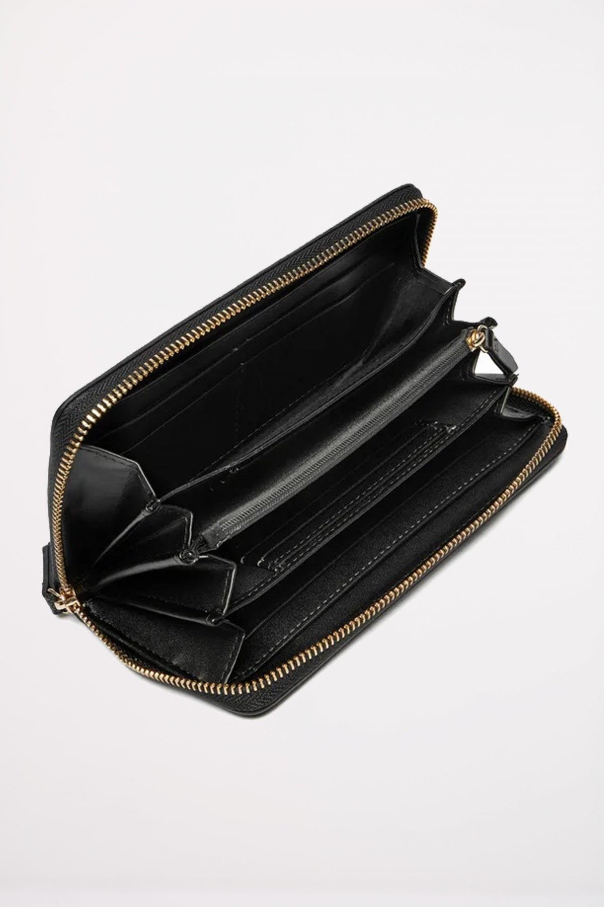 VALENTINO BAGS DIVINA WALLET en color NEGRO  (3)