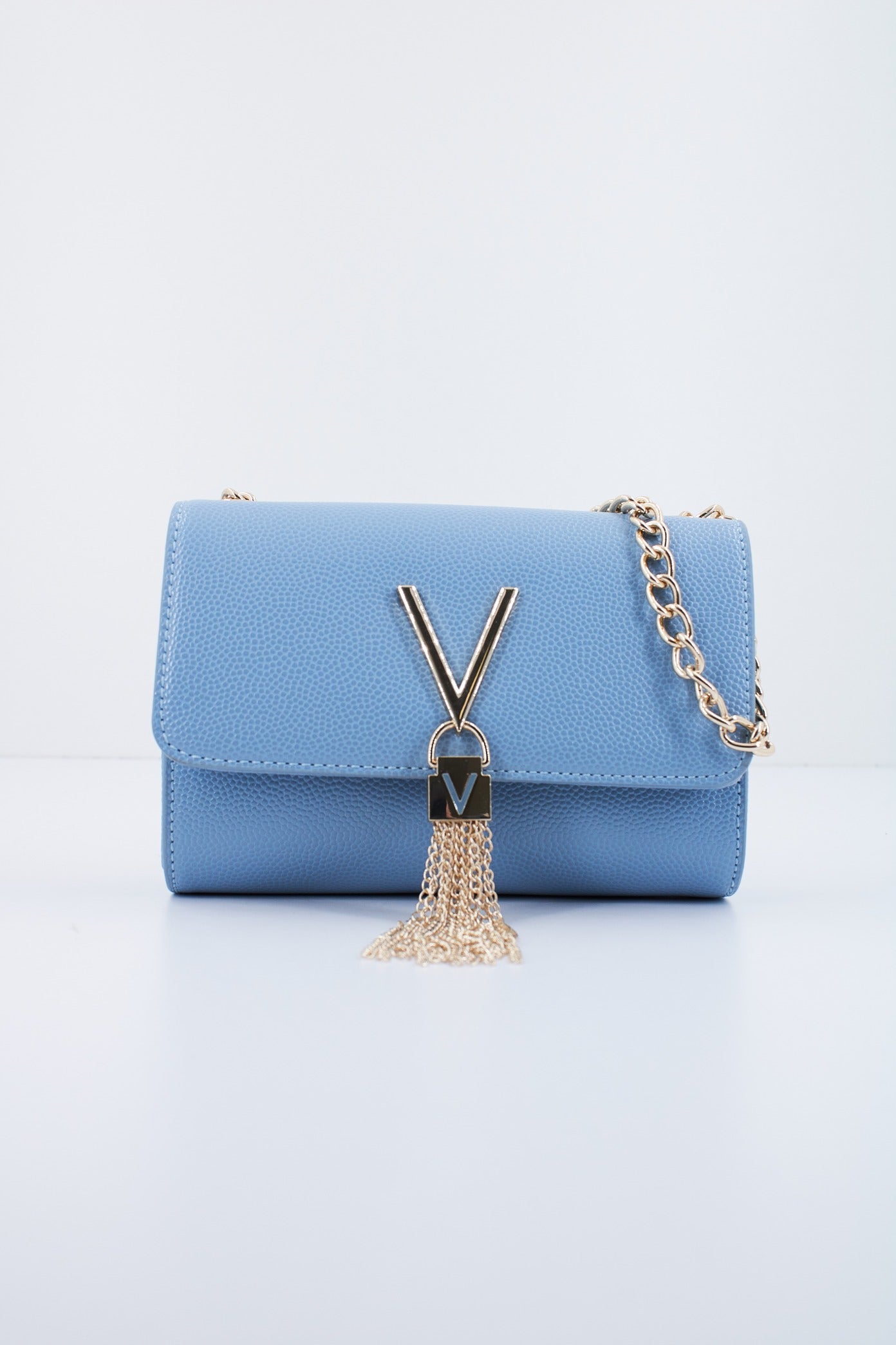 VALENTINO BAGS DIVINA en color AZUL  (2)