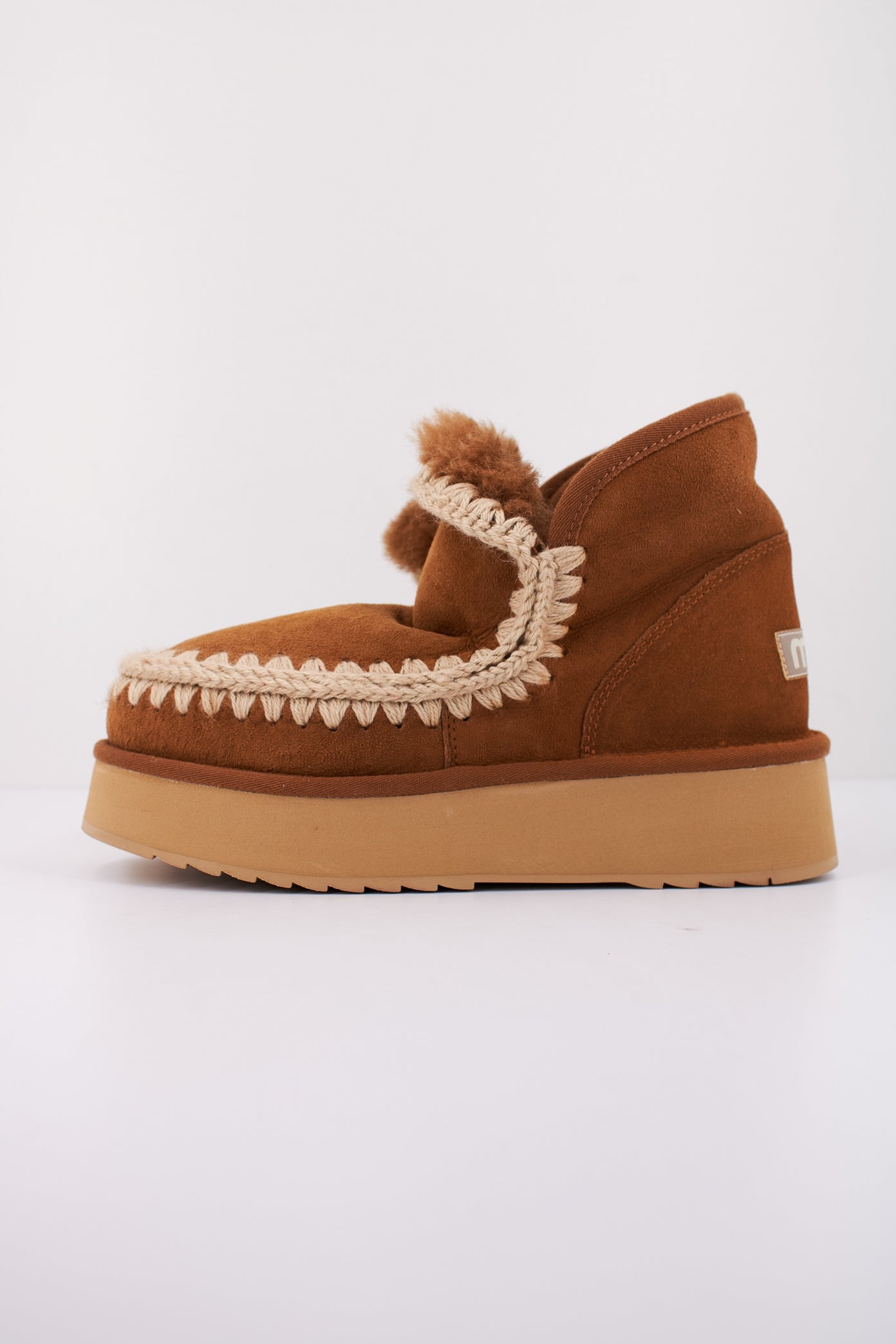 MOU MINI ESKIMO PLATFORM BOOT en color MARRON  (1)