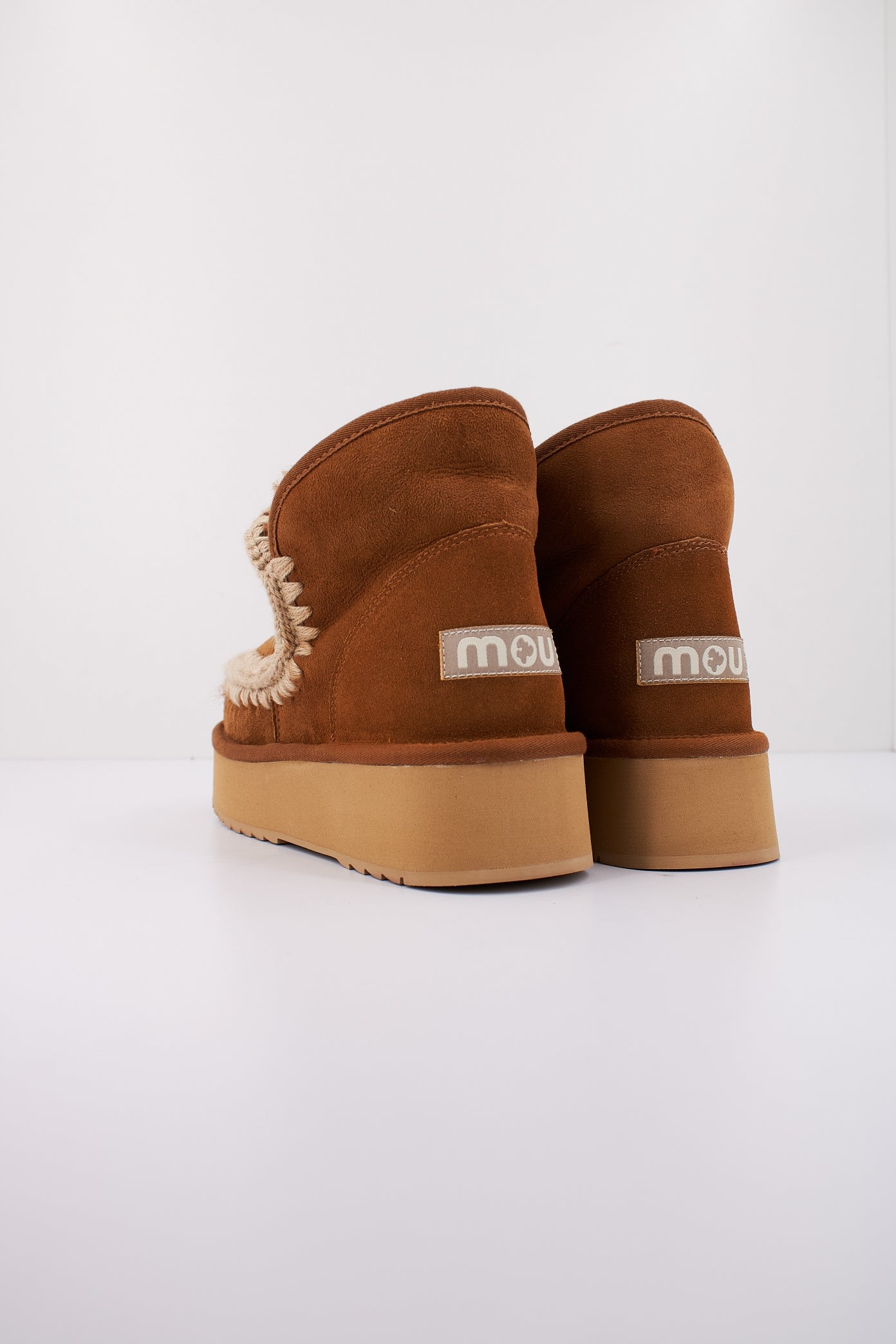 MOU MINI ESKIMO PLATFORM BOOT en color MARRON  (4)