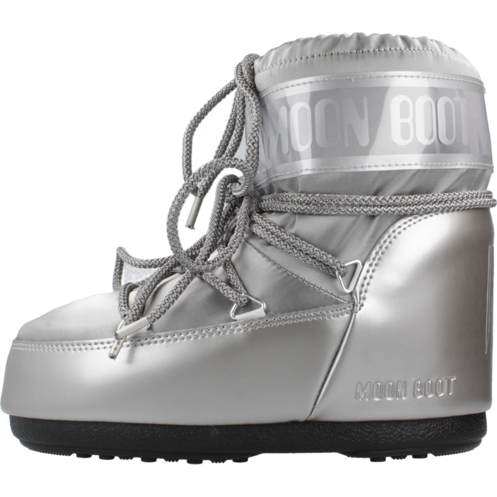 MOON BOOT MB ICON LOW GLANC en color GRIS  (2)