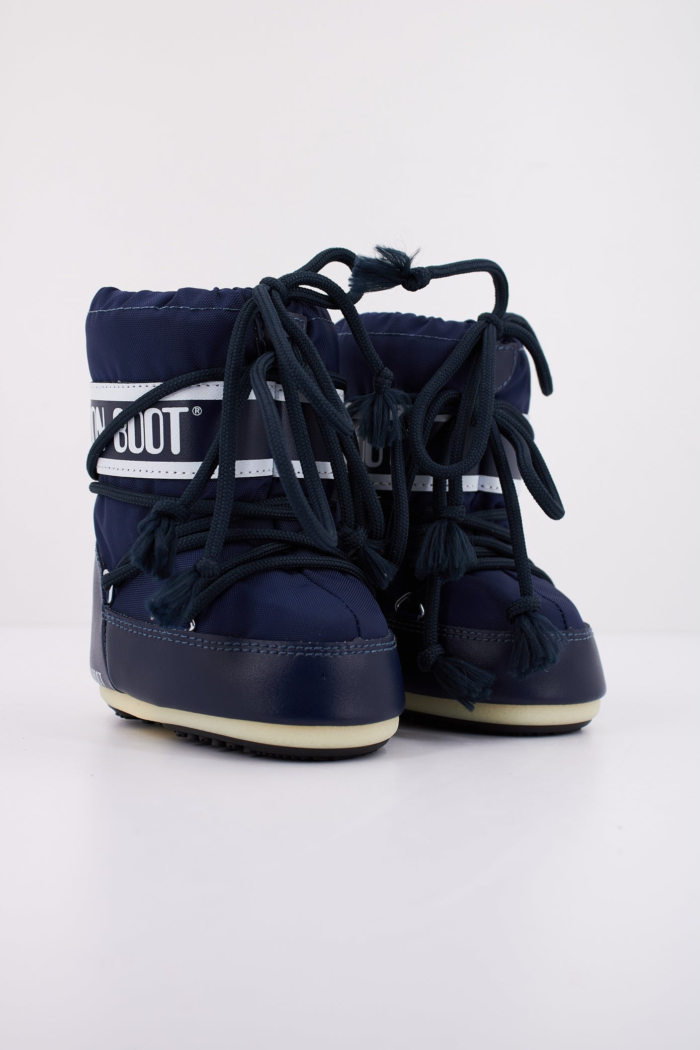 MOON BOOT MB ICON MINI NYLO en color AZUL  (2)