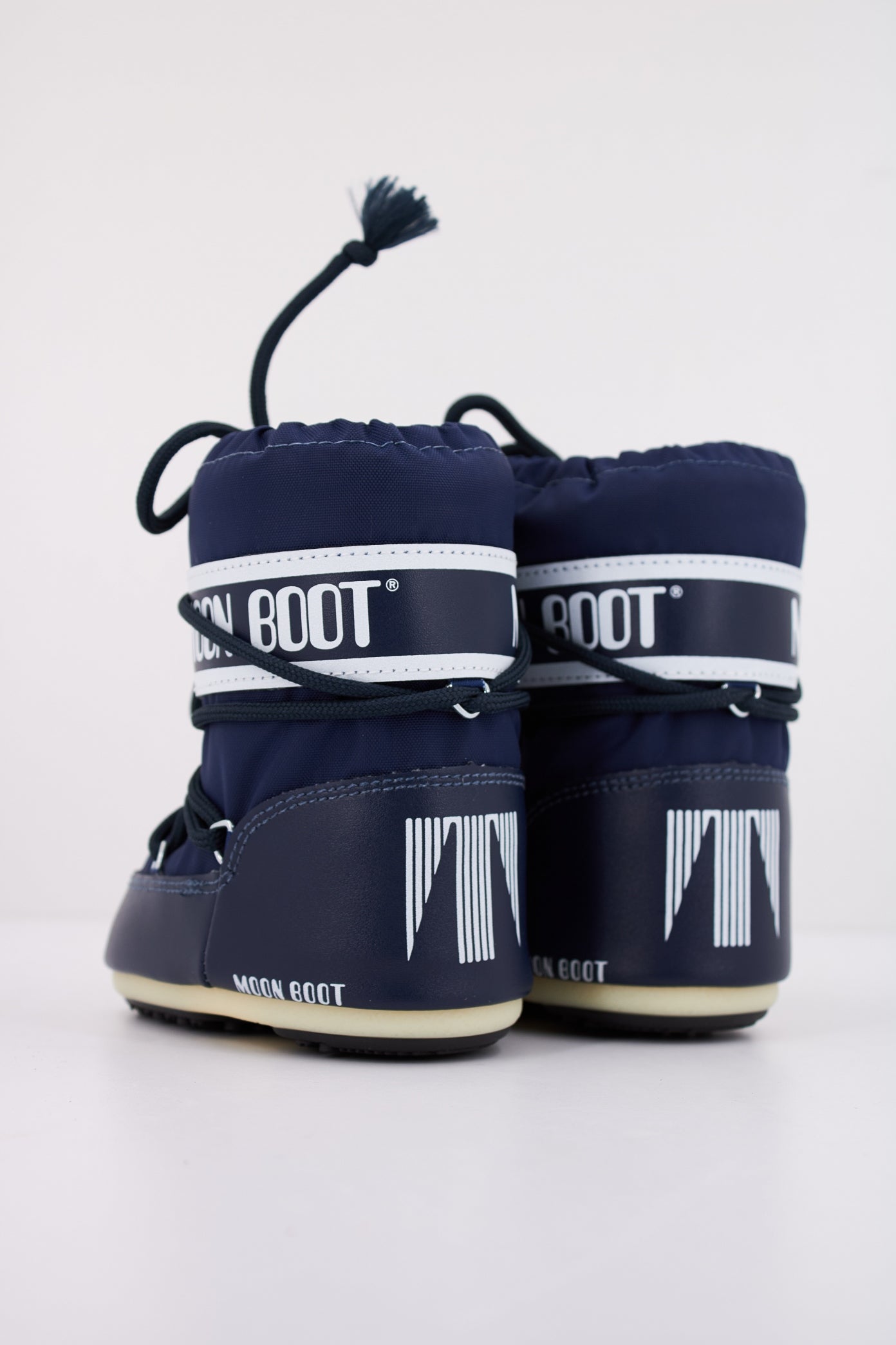 MOON BOOT MB ICON MINI NYLO en color AZUL  (4)