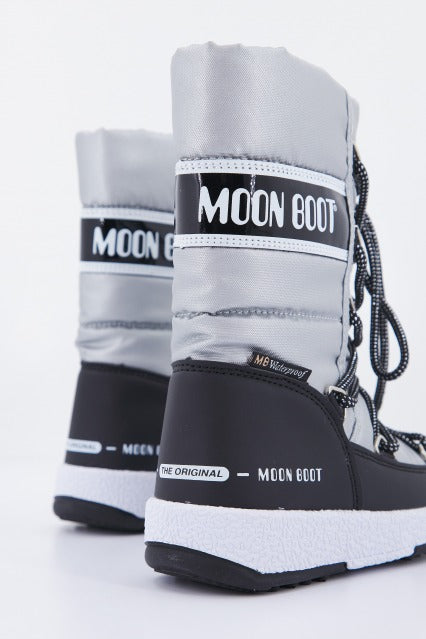 MOON BOOT   en color PLATA  (3)