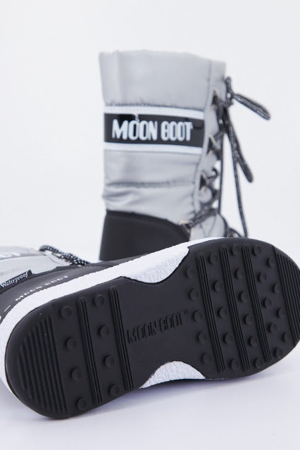 MOON BOOT   en color PLATA  (4)