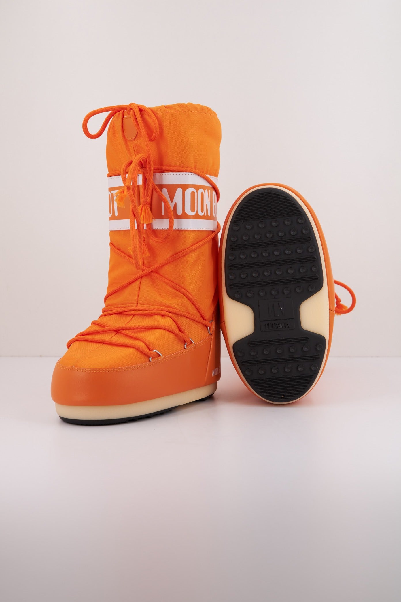 MOON BOOT MB ICON NYLON en color NARANJA  (4)