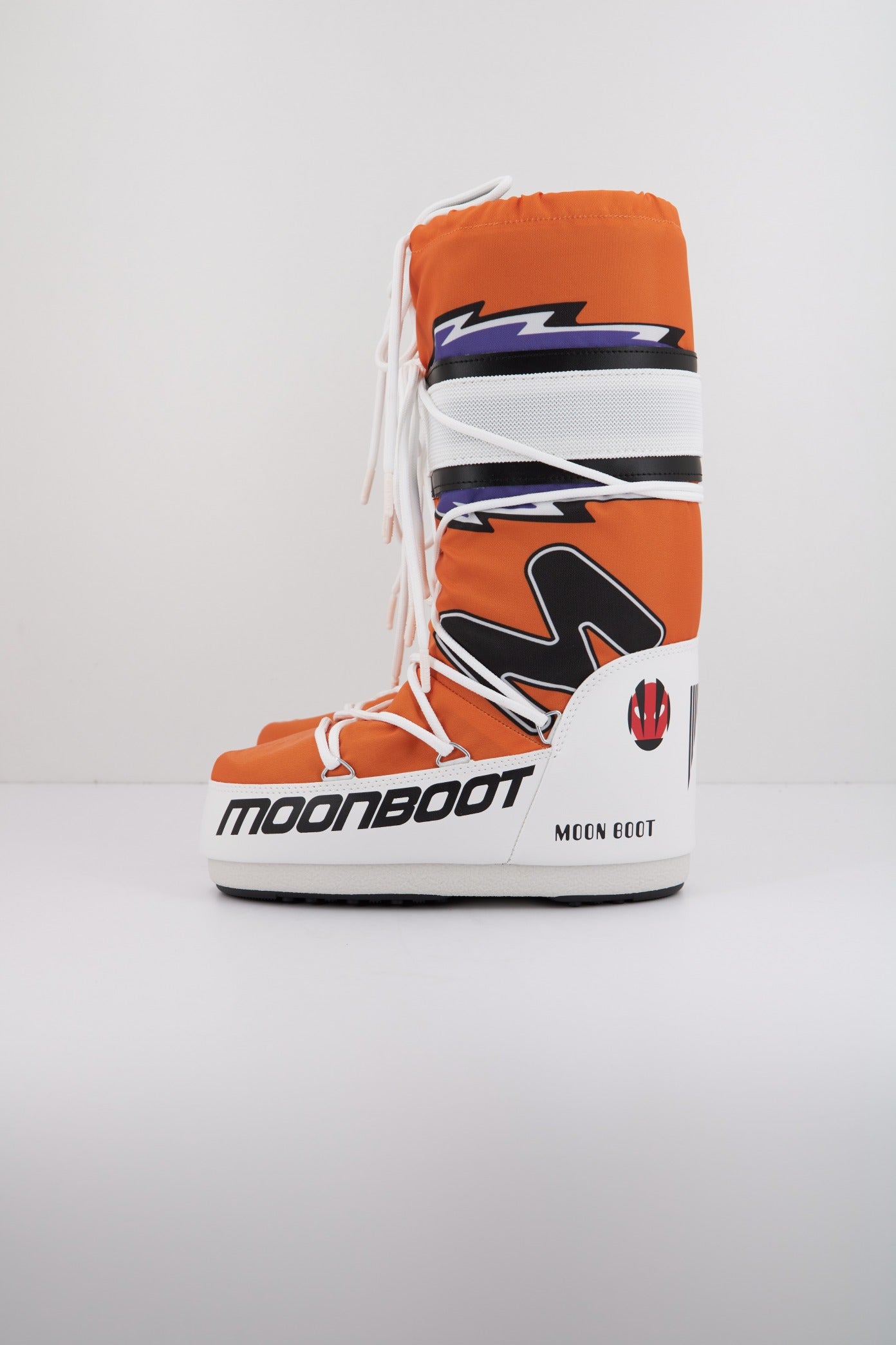 MOON BOOT MB ICON RETROBIKER en color NARANJA  (1)