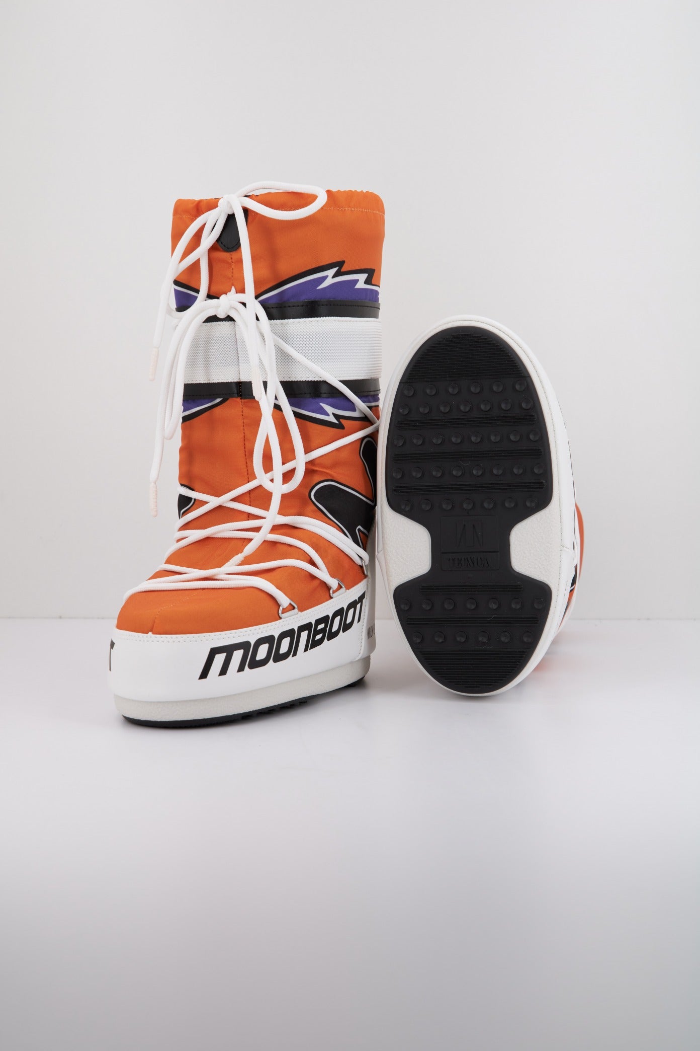 MOON BOOT MB ICON RETROBIKER en color NARANJA  (4)