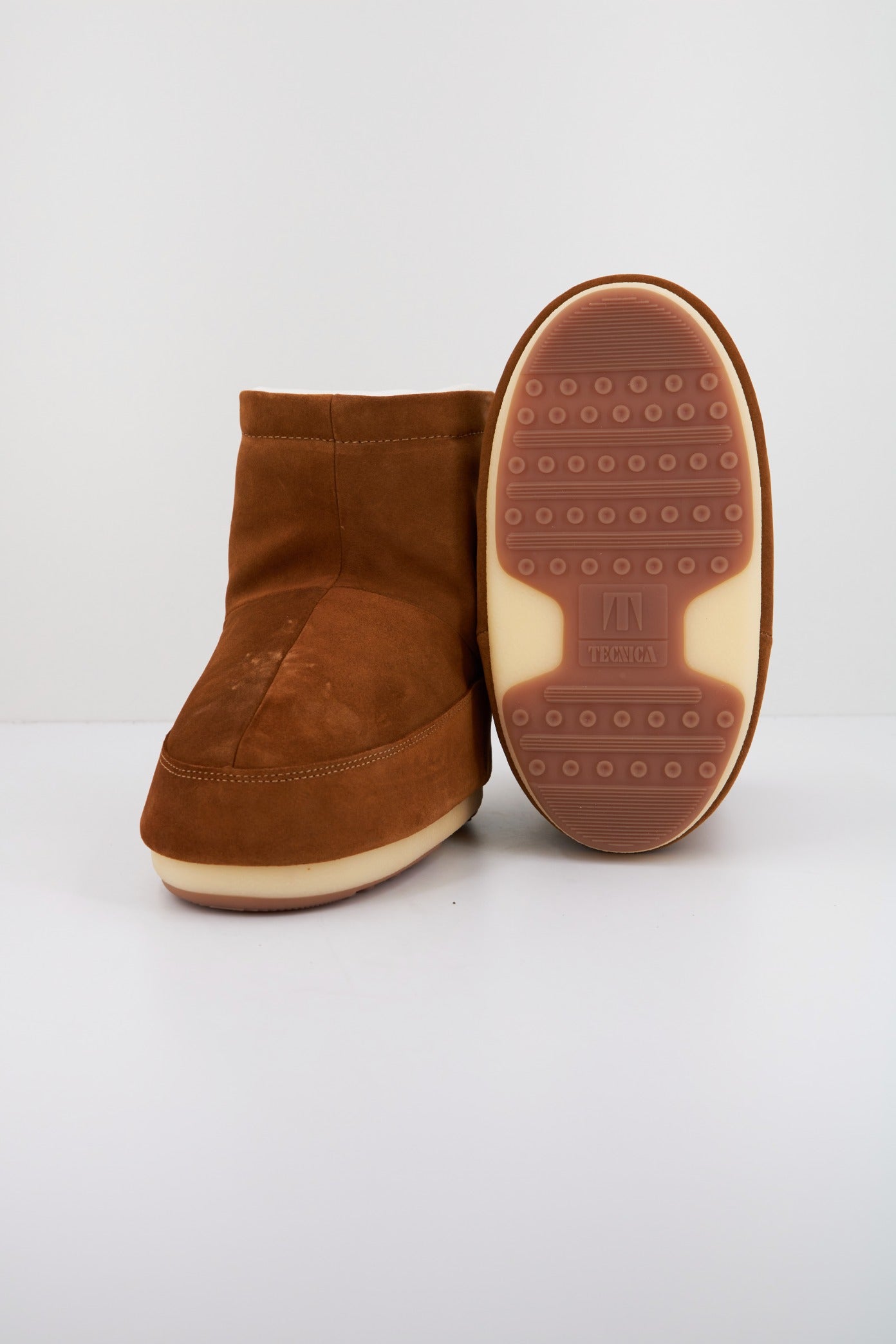 MOON BOOT MB ICON LOW NOLACE SUE en color MARRON  (4)