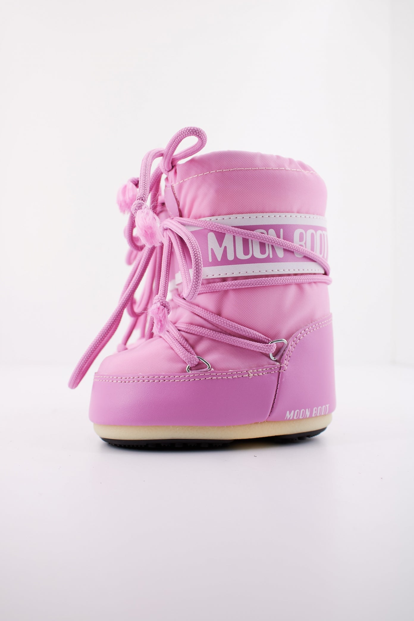 MOON BOOT MB ICON MINI NYLO en color ROSA  (1)