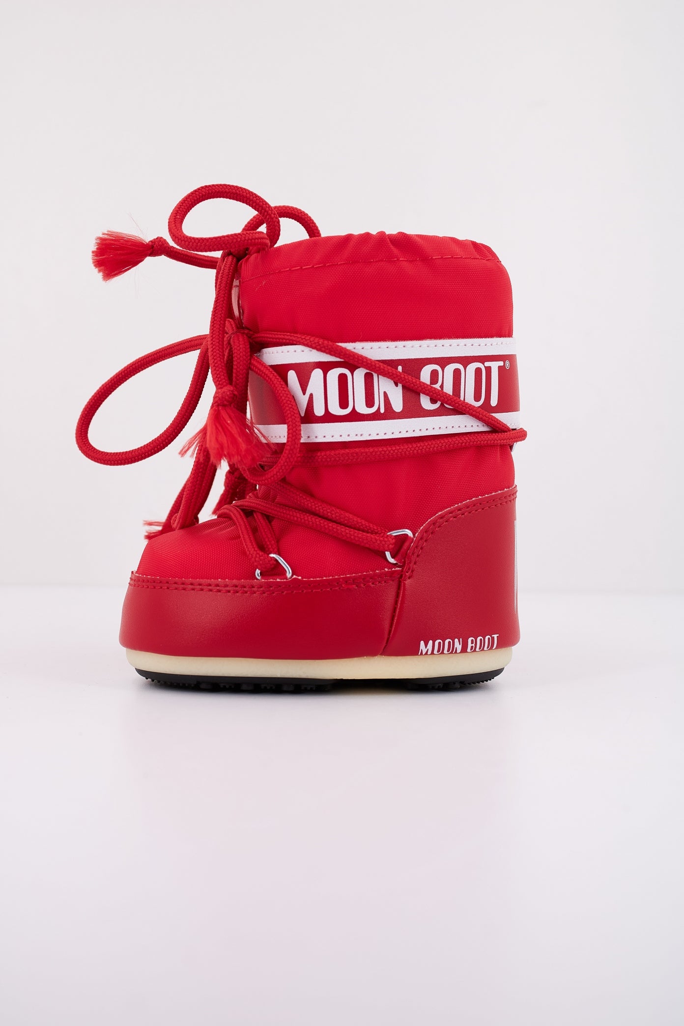 MOON BOOT MB ICON MINI NYLO en color ROJO  (1)