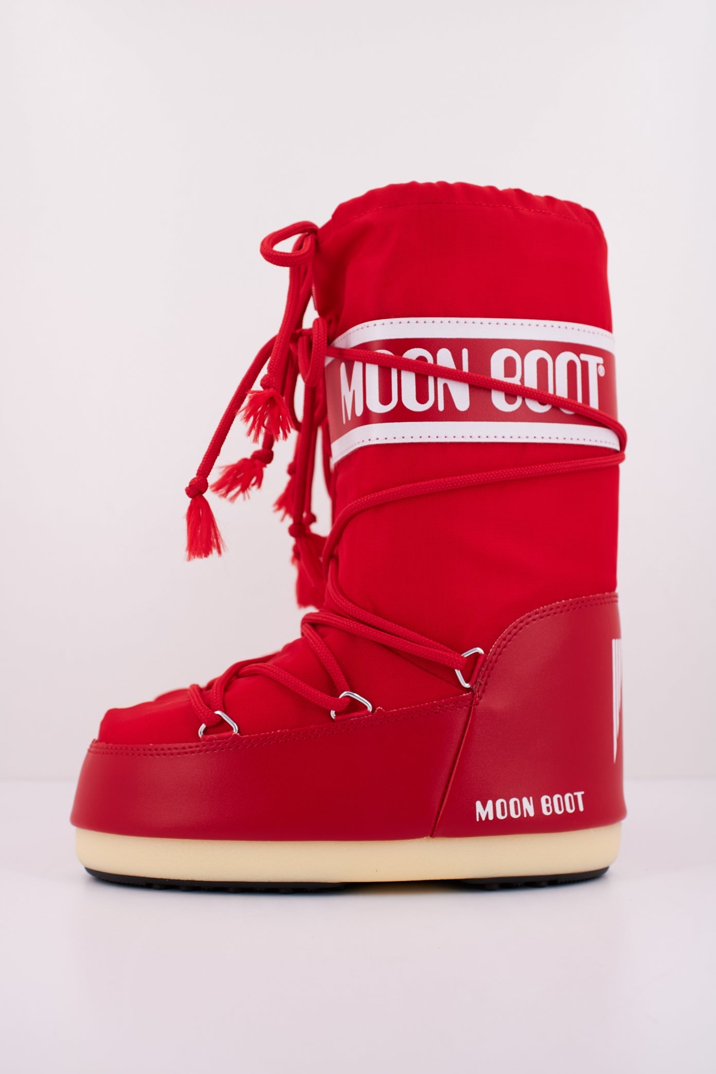 MOON BOOT MB ICON NYLON en color ROJO  (1)