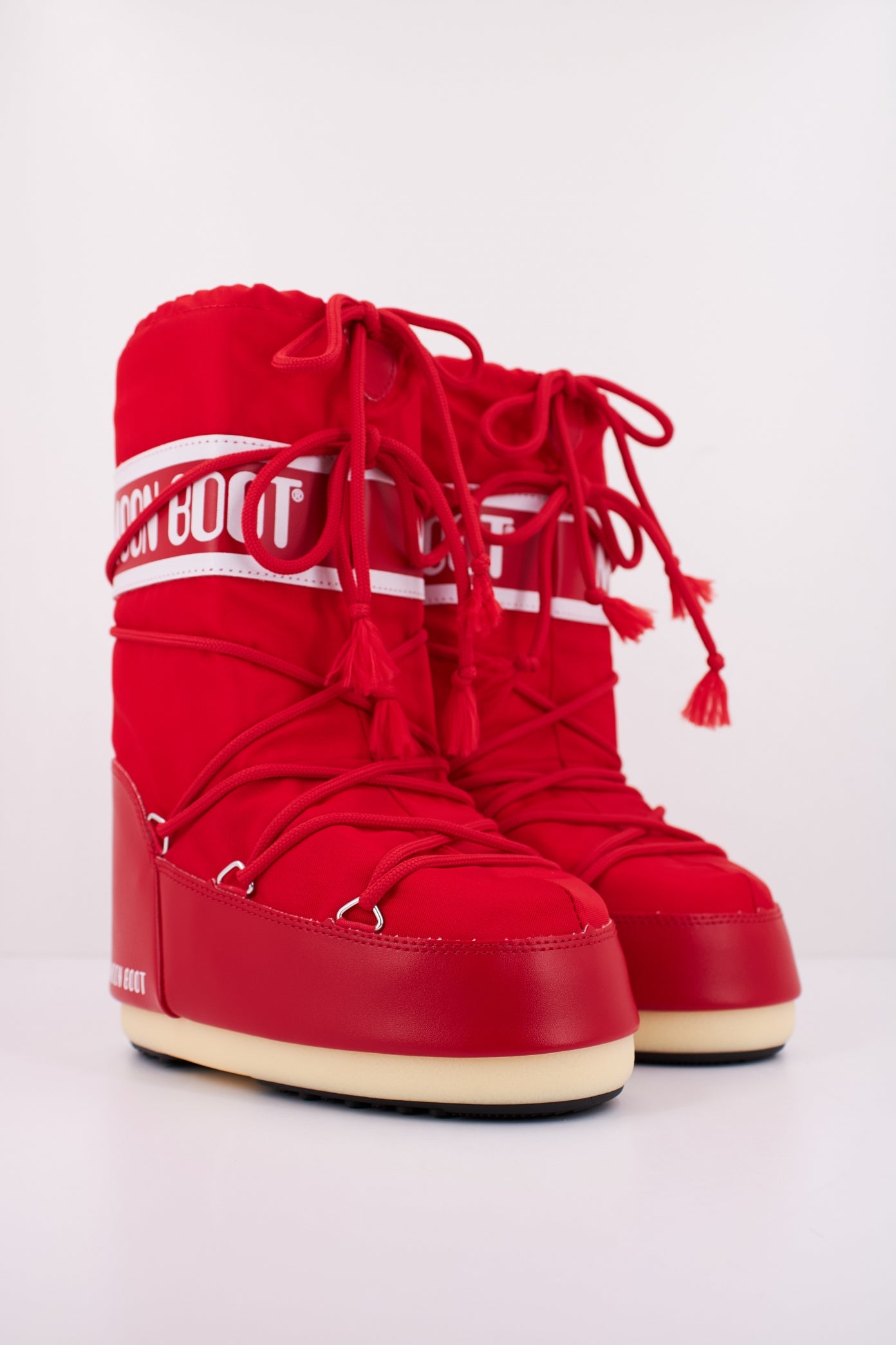 MOON BOOT MB ICON NYLON en color ROJO  (2)