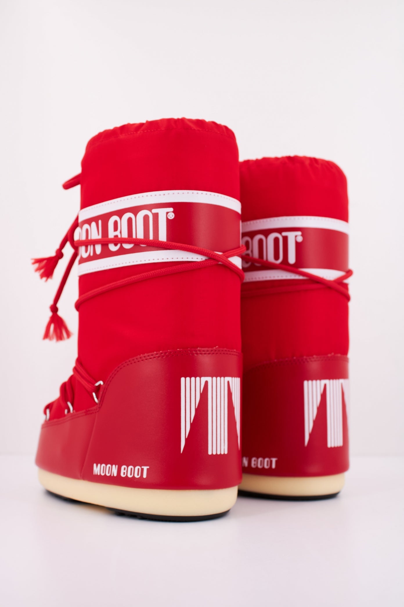 MOON BOOT MB ICON NYLON en color ROJO  (4)