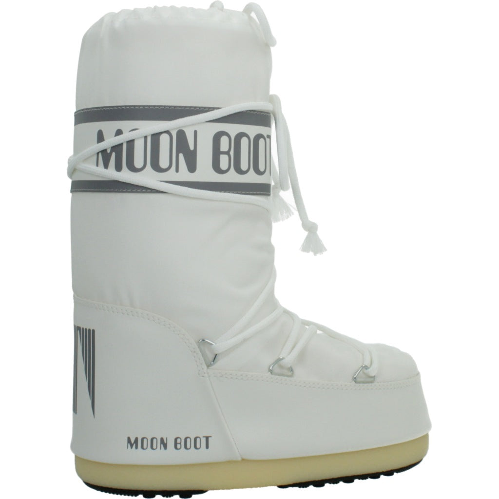 MOON BOOT MB ICON NYLON en color BLANCO  (4)