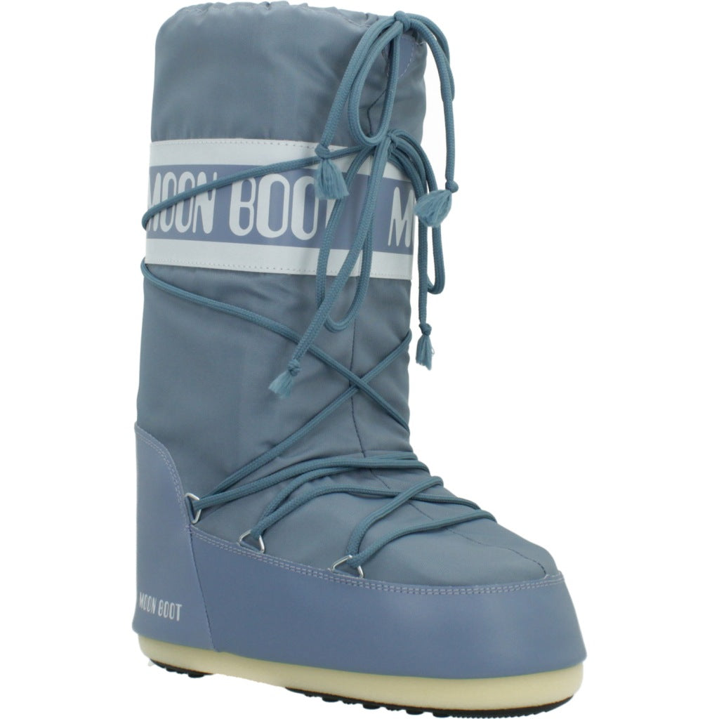 MOON BOOT MB ICON NYLON en color GRIS  (5)