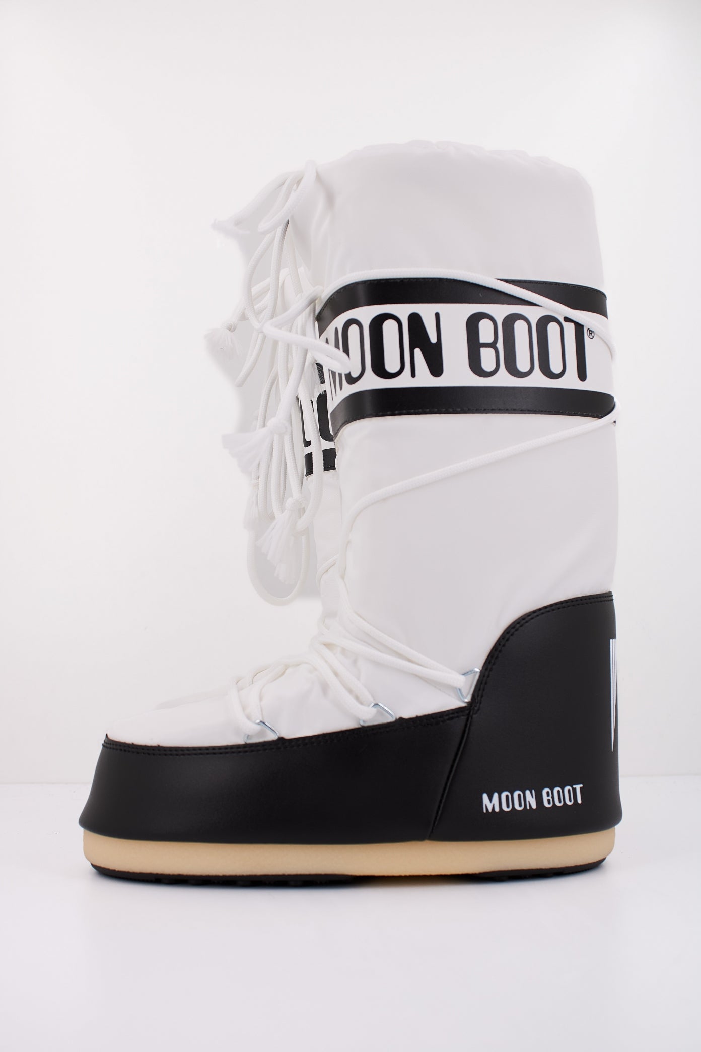 MOON BOOT MB ICON NYLON en color BLANCO  (1)