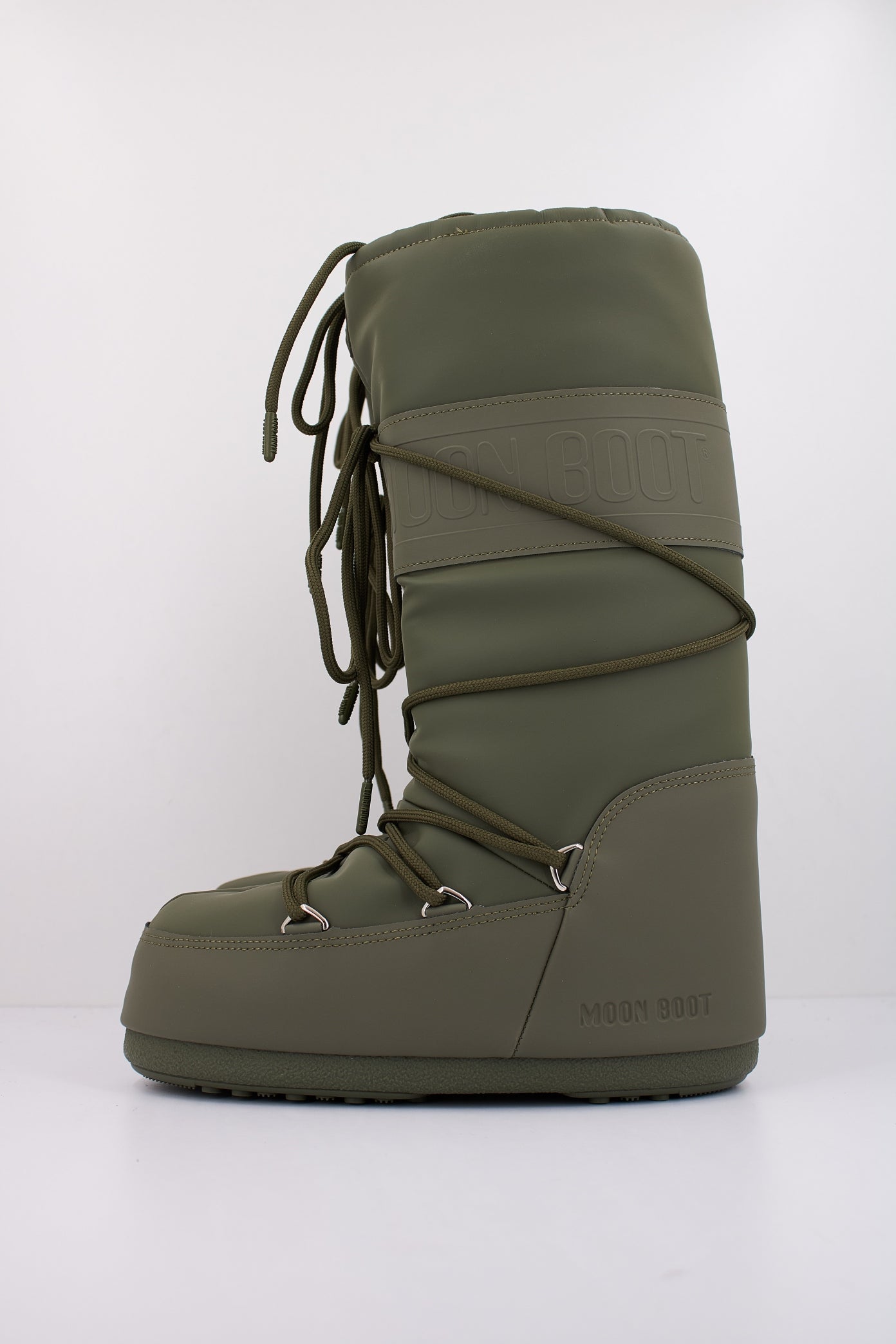 MOON BOOT MB ICON RUBBER en color VERDE  (1)