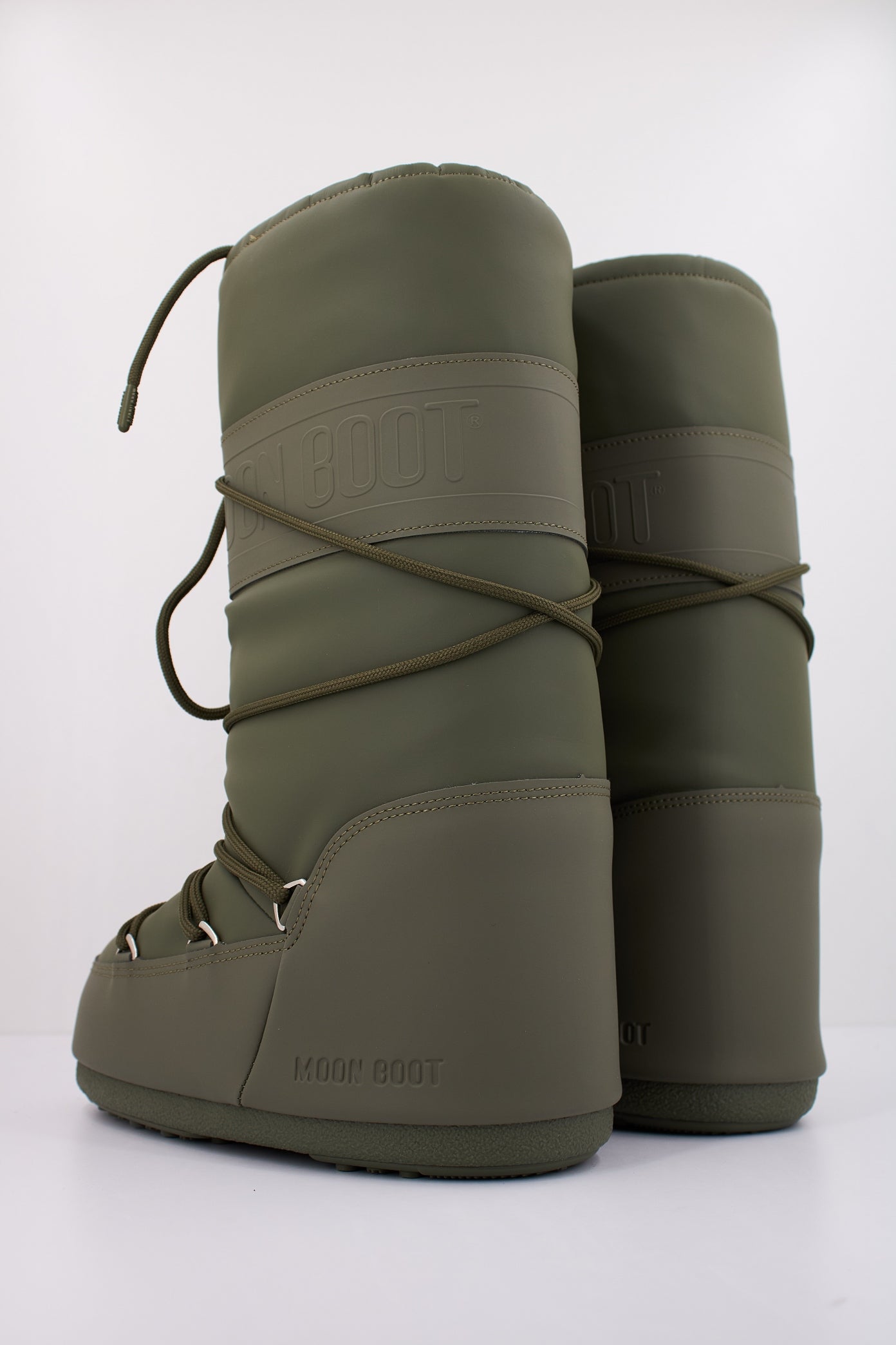 MOON BOOT MB ICON RUBBER en color VERDE  (4)