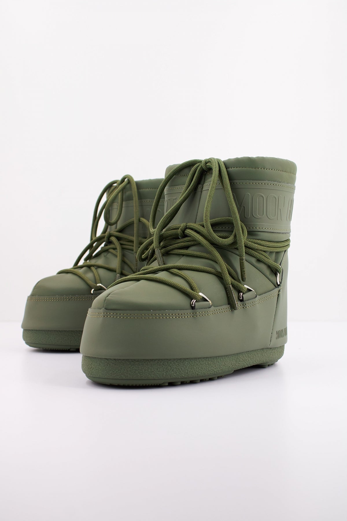 MOON BOOT MB ICON LOW RUBB en color VERDE  (2)