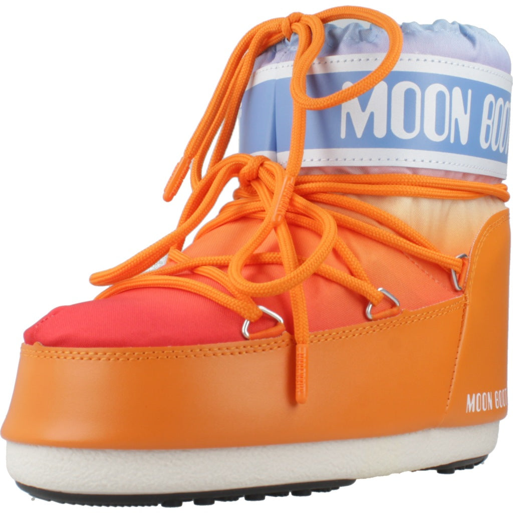 MOON BOOT MB ICON LOW SUNR en color NARANJA  (1)