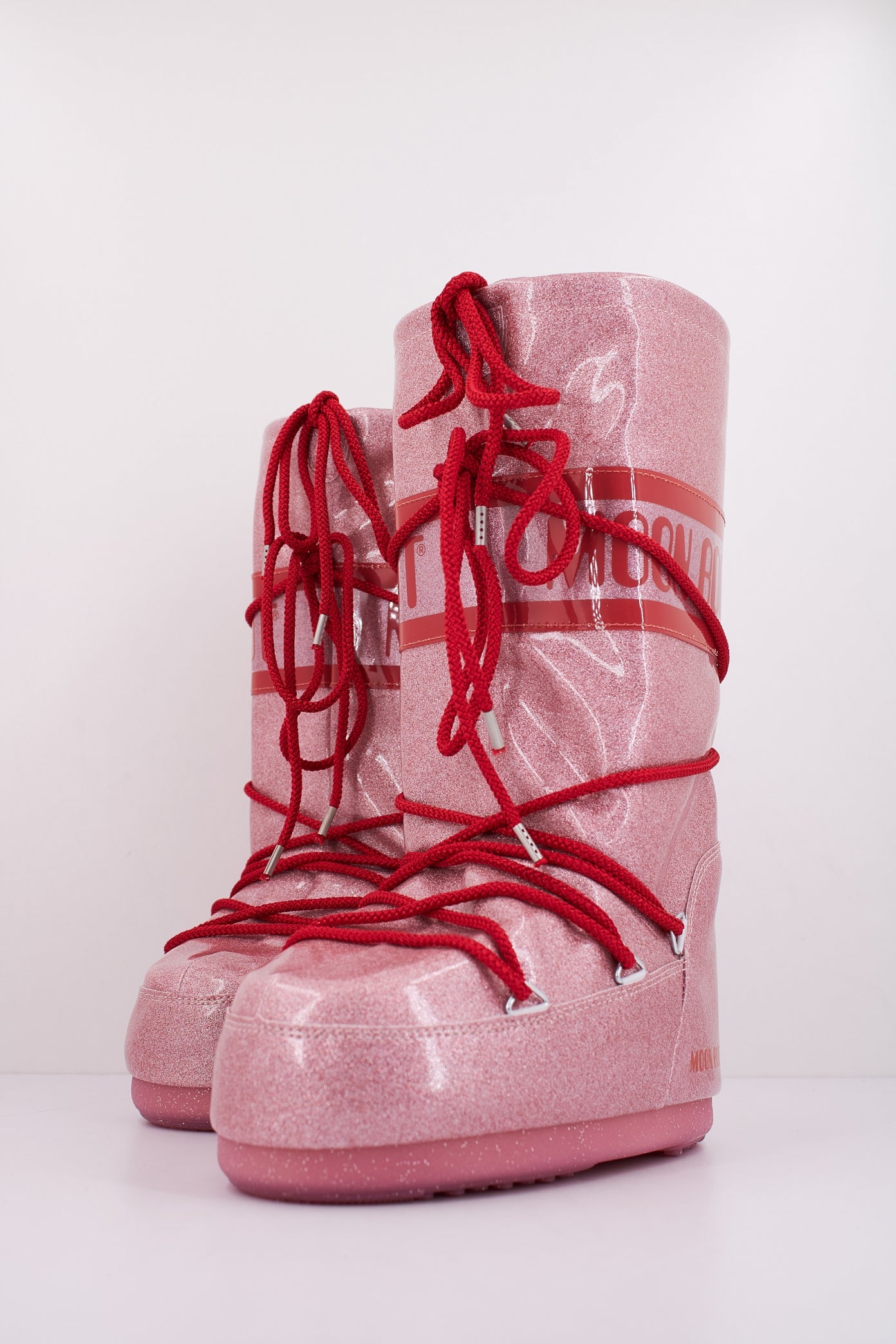 MOON BOOT  MB ICON JR GLITTE en color ROSA  (2)