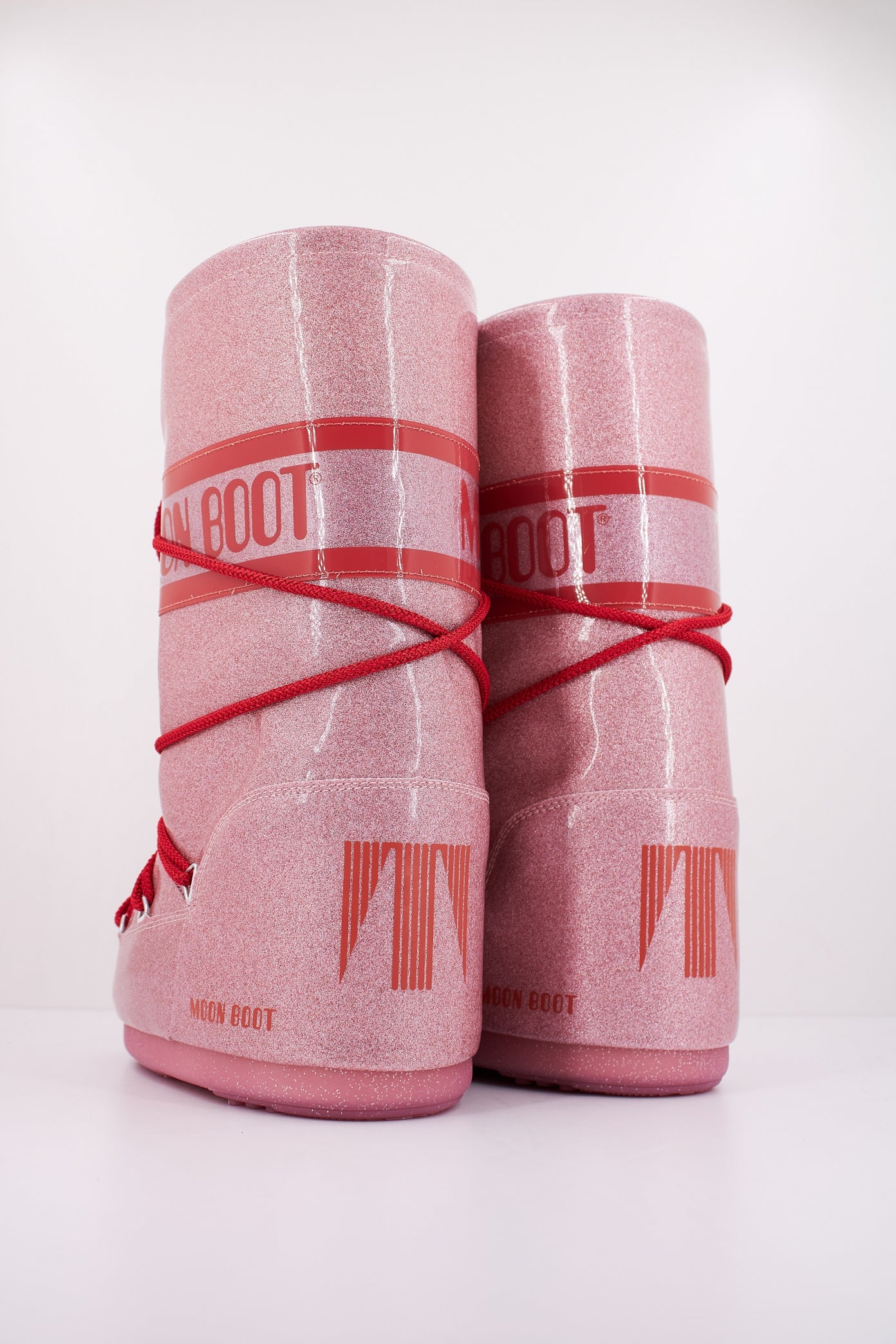 MOON BOOT  MB ICON JR GLITTE en color ROSA  (4)