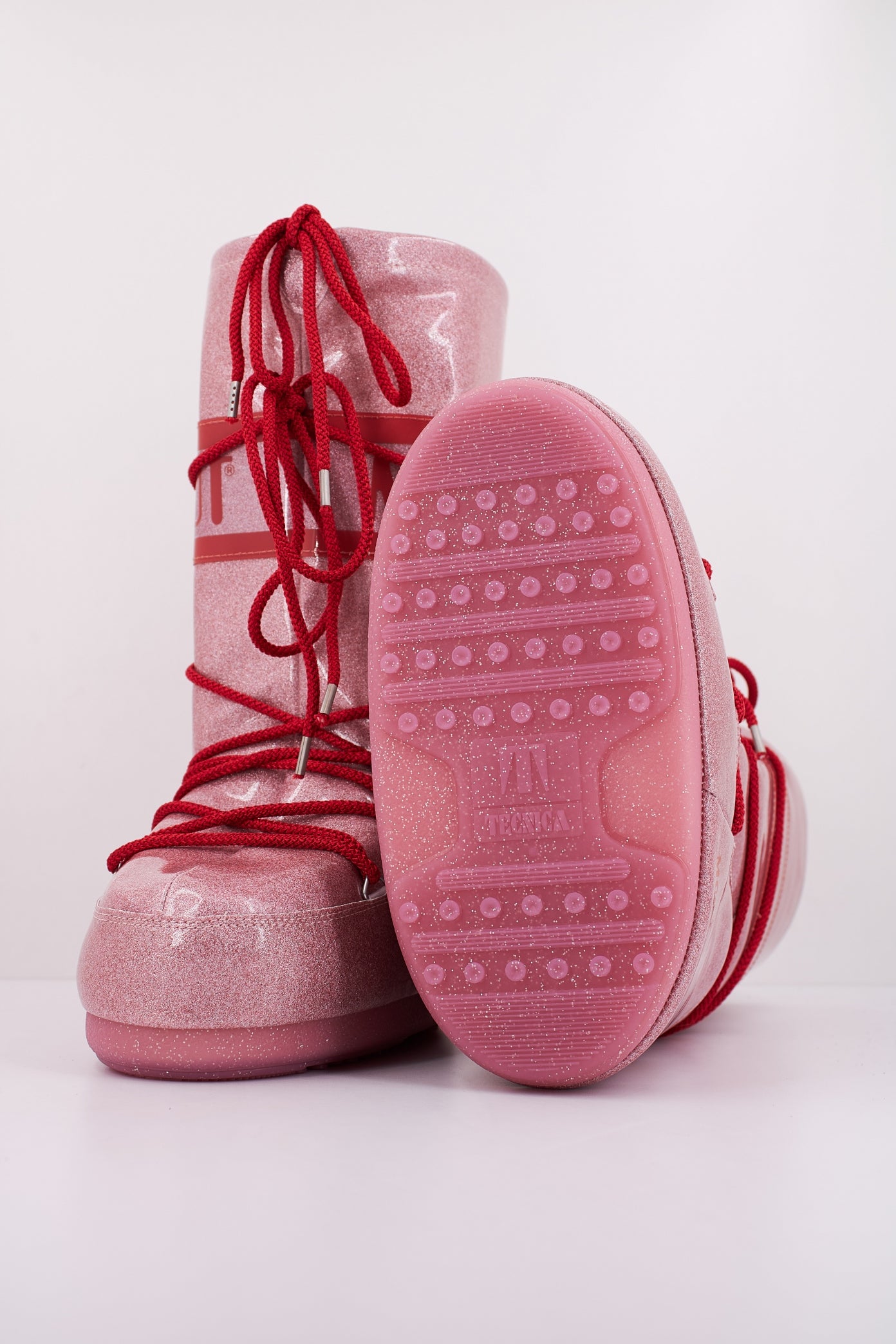 MOON BOOT  MB ICON JR GLITTE en color ROSA  (5)