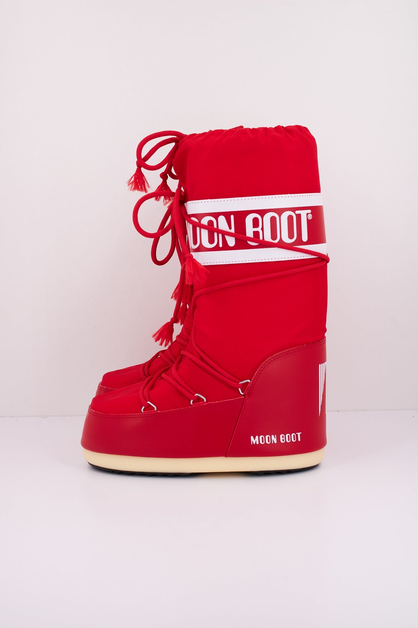 MOON BOOT MB ICON NYLON en color ROJO  (1)